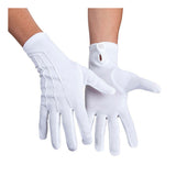 Boland gants avec bouton poussoir blanc xl