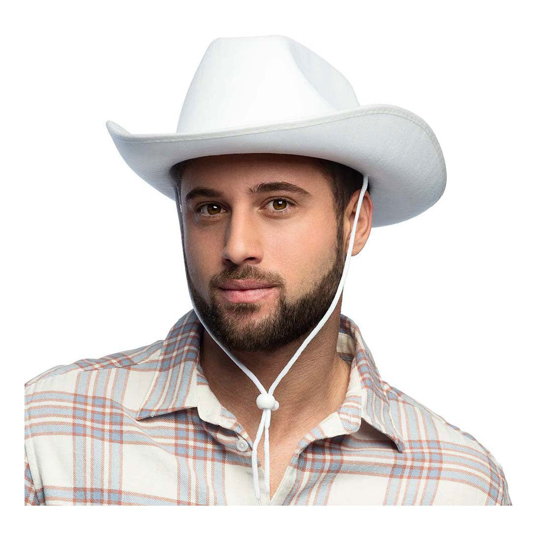 Chapeau de rodéo Boland blanc