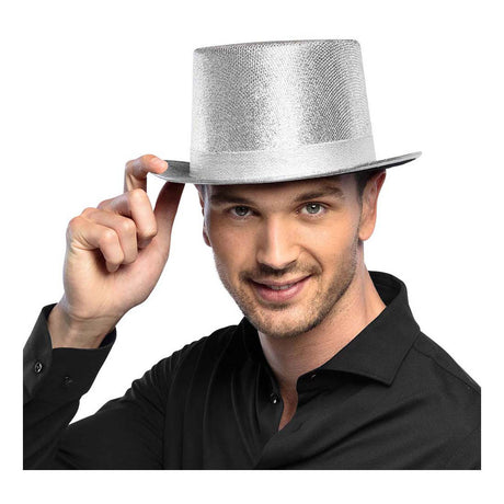 Boland chapeau paillettes argent