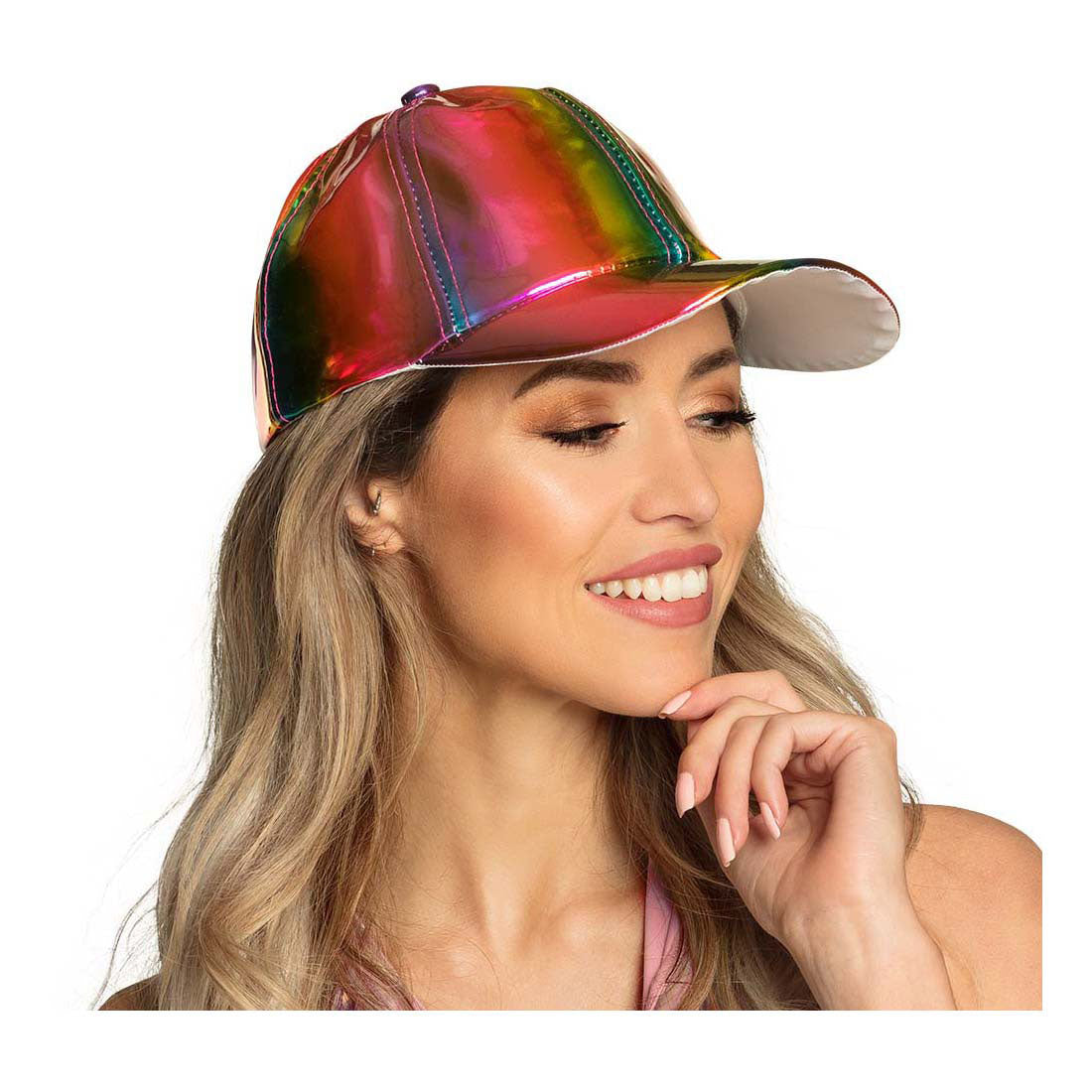 Boland casquette holo arc-en-ciel 25cm réglable
