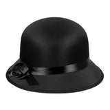 Boland chapeau charlestion dame noir