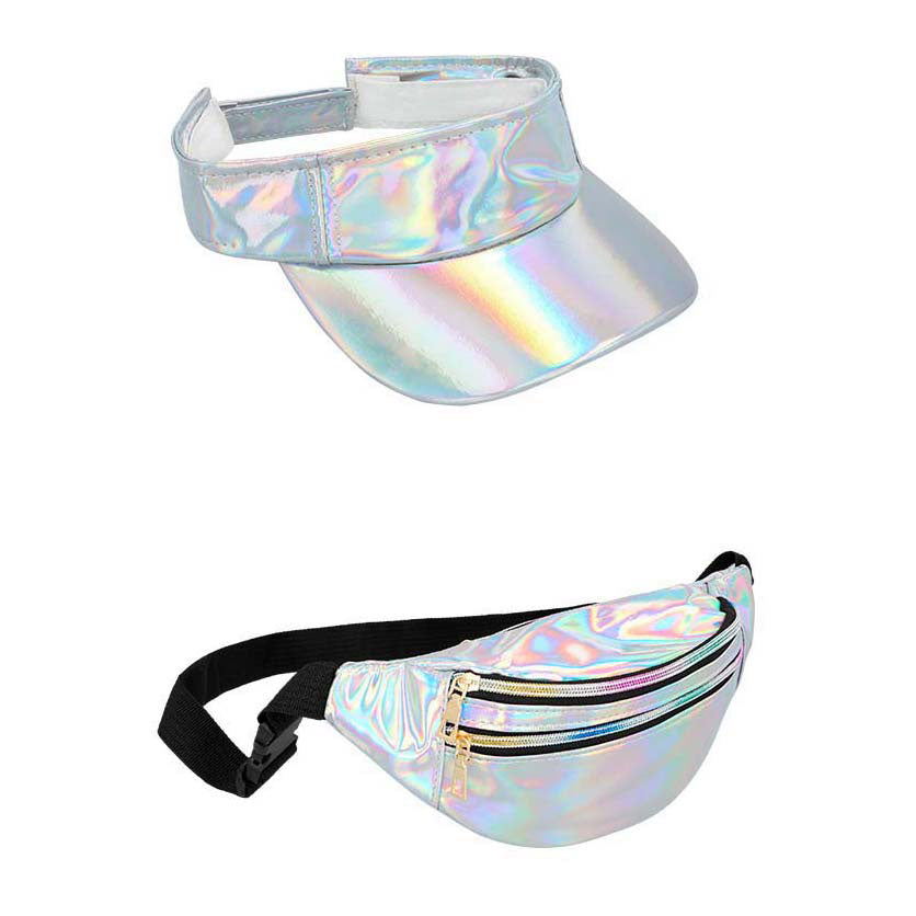 Boland set d'accessoires holo festival argent