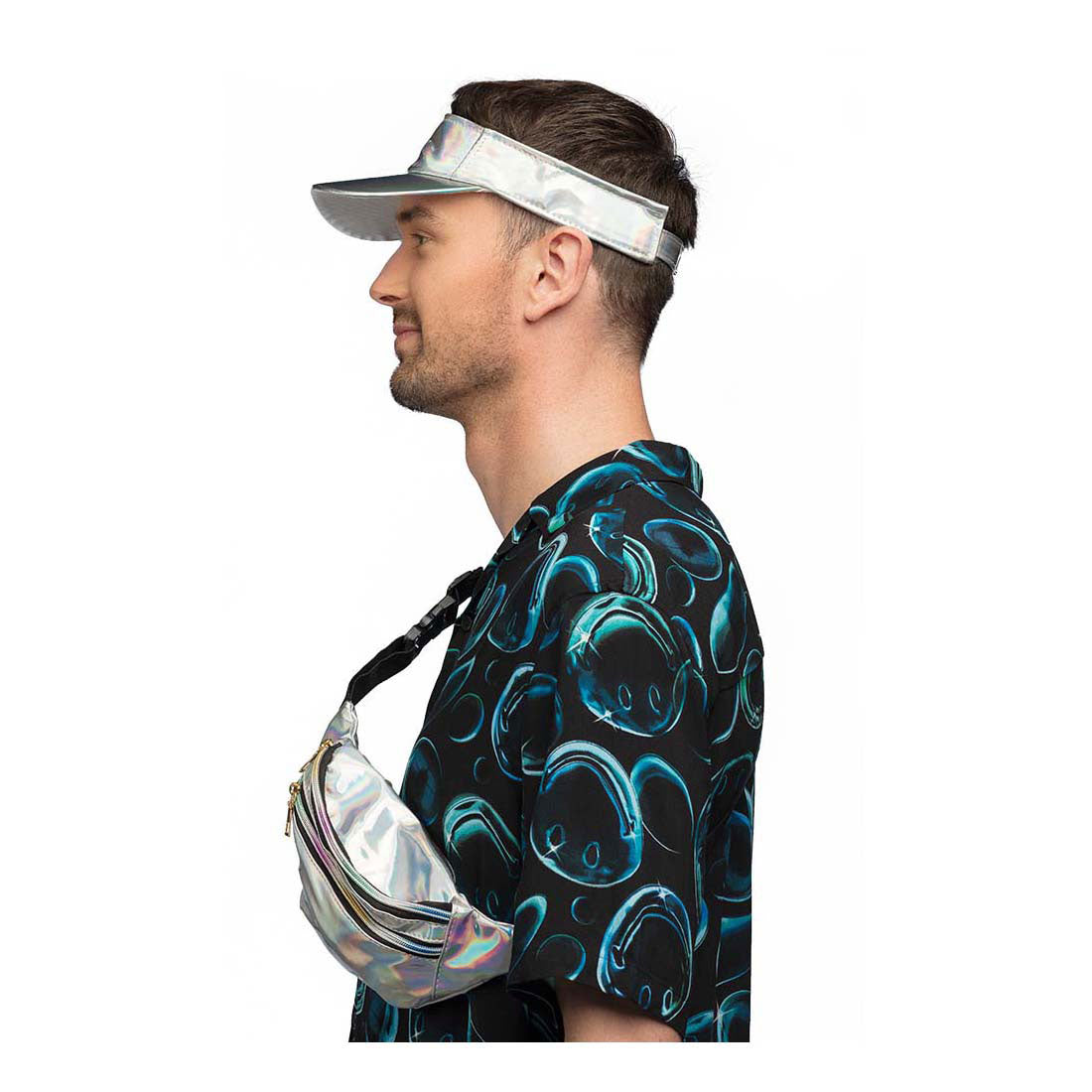 Boland set d'accessoires holo festival argent