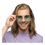 Boland lunettes de fête hippie xl vert