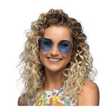 Boland lunettes de fête hippie xl bleu