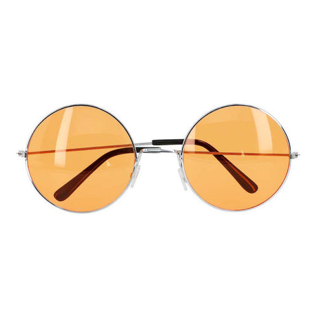Boland lunettes de fête hippie xl orange