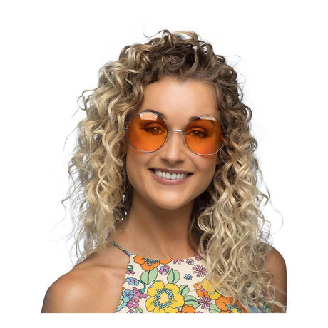 Boland lunettes de fête hippie xl orange
