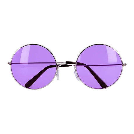 Boland lunettes de fête hippie xl violet