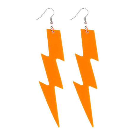 Boland boucles d'oreilles flash orange fluo