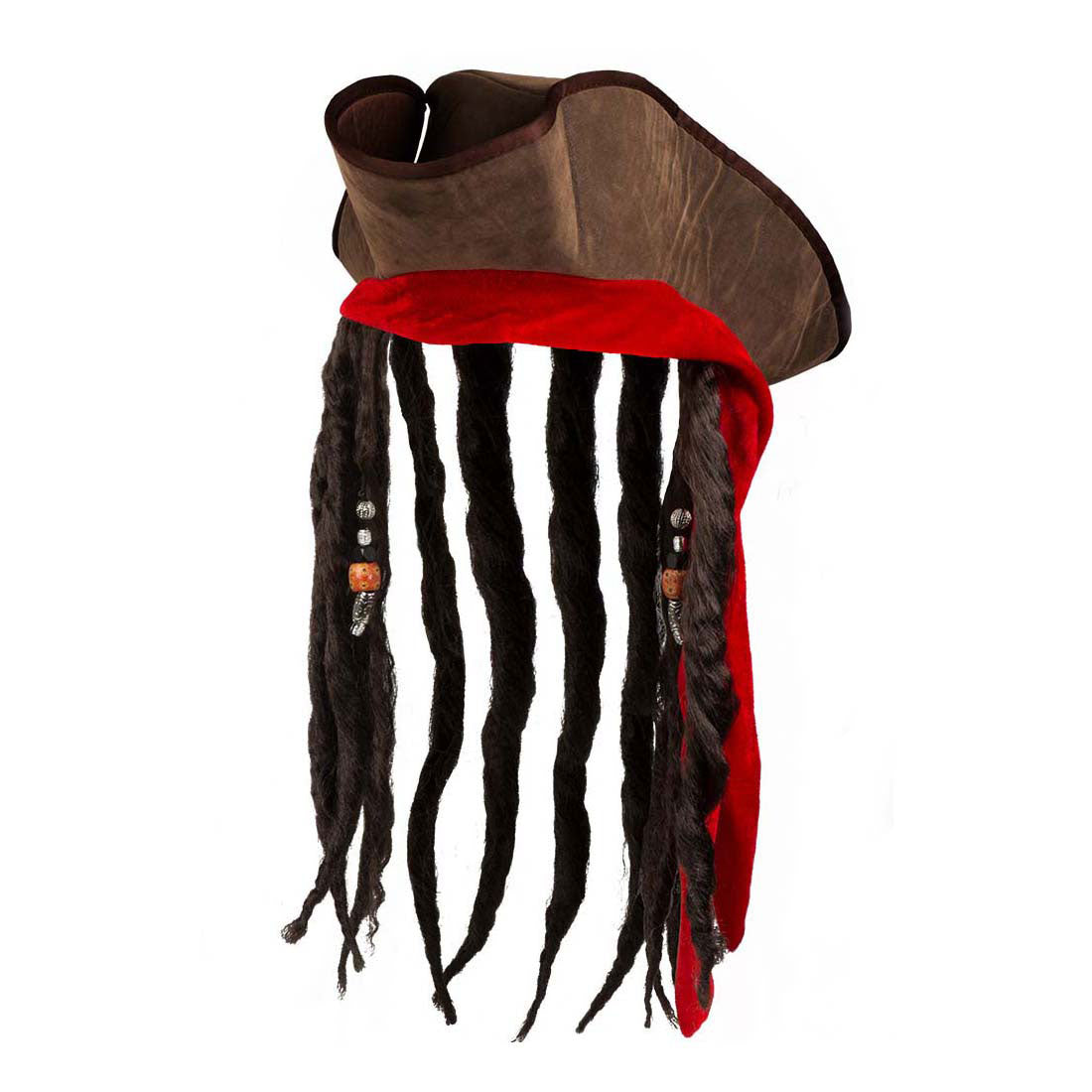 Boland chapeau pirate sale jack avec cheveux