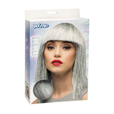 Boland perruque fou argent