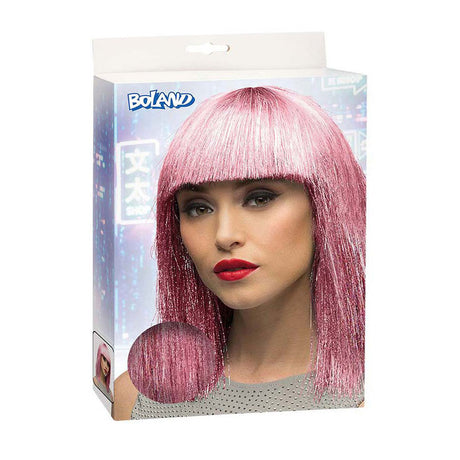 Boland perruque fou rose