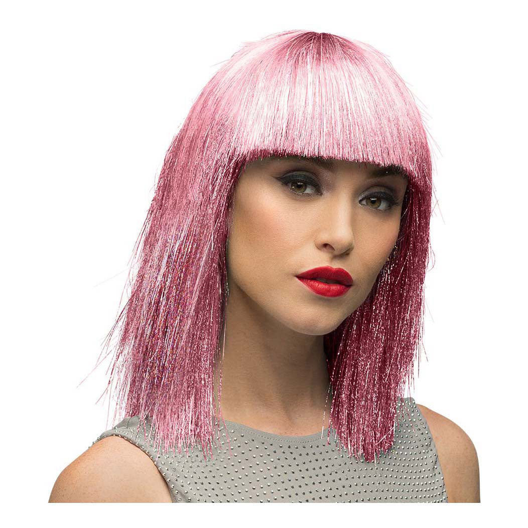 Boland perruque fou rose