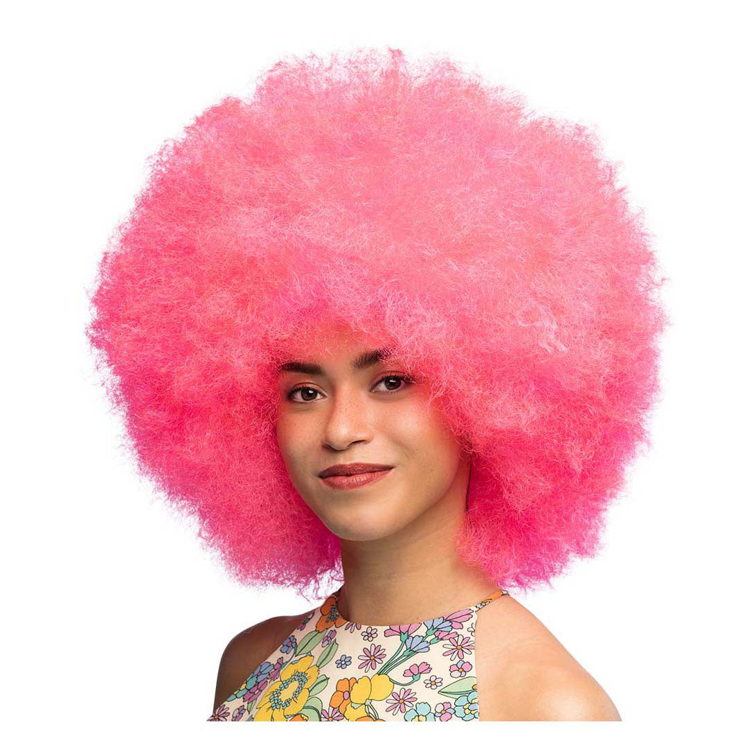 Boland perruque sucre rose fluo