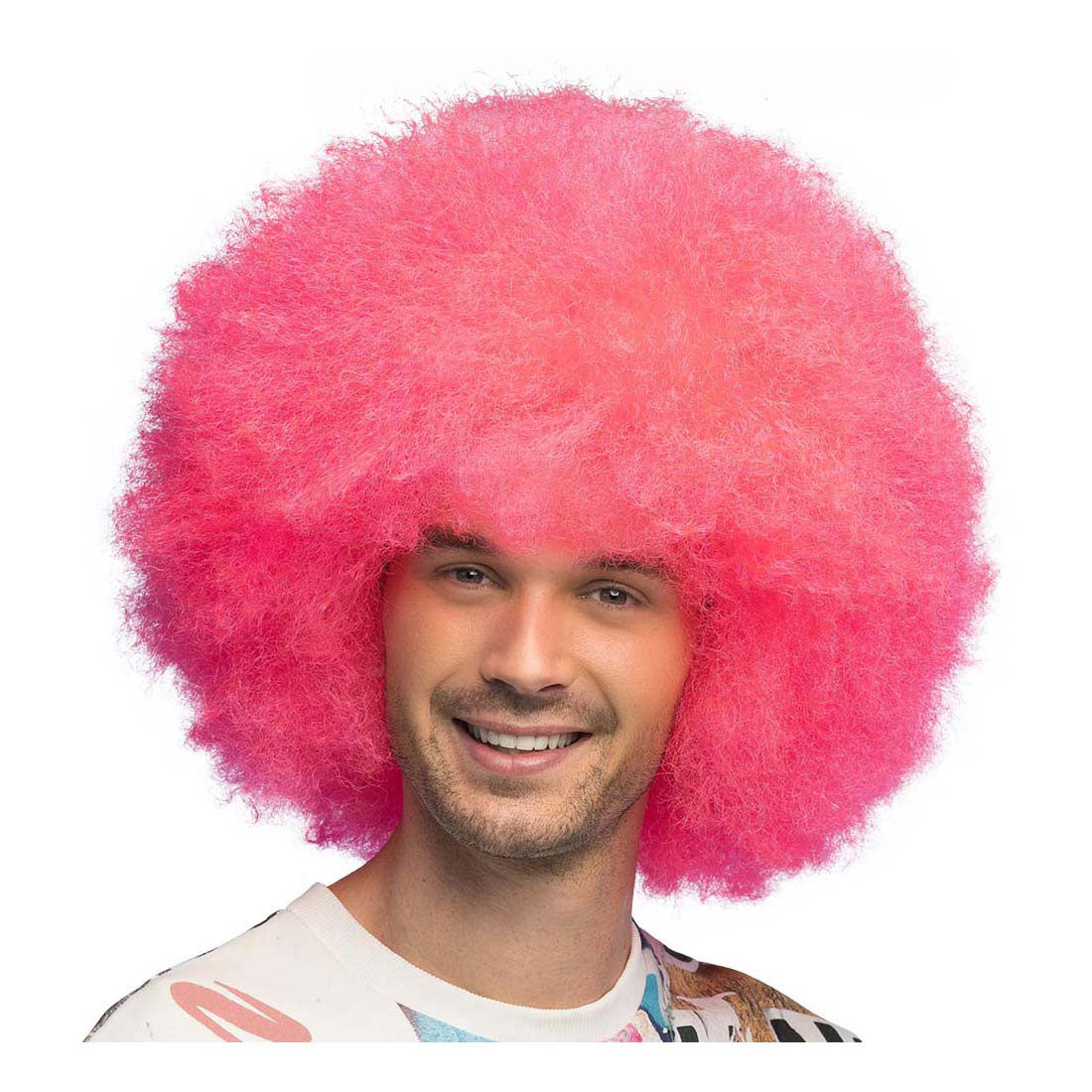 Boland perruque sucre rose fluo