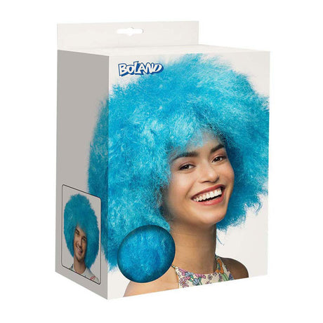 Boland perruque sucre bleu fluo