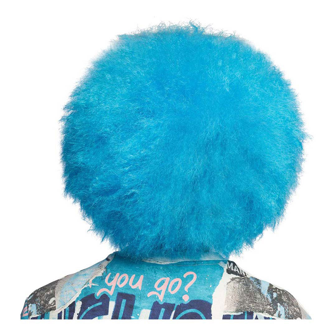 Boland perruque sucre bleu fluo