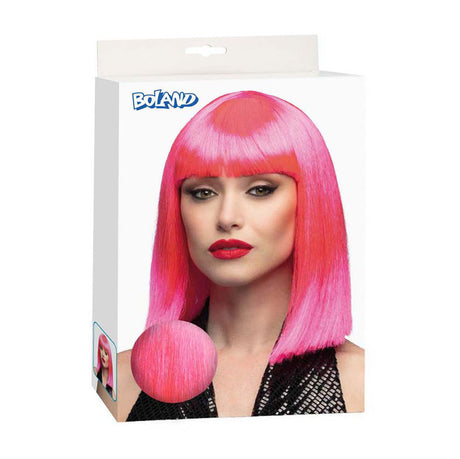 Boland perruque dance rose fluo