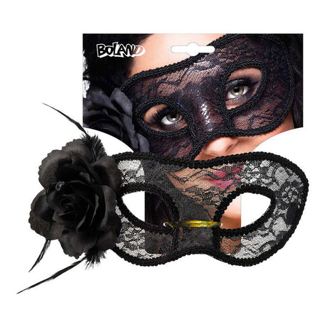 Boland masque pour les yeux en dentelle mystique noir
