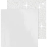 Papier design Vivi Gade, feuille 30,5x30,5 cm, 120+128 gr, blanc, 2 feuilles 1 boîte