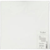 Papier design Vivi Gade, feuille 30,5x30,5 cm, 120+128 gr, blanc, 2 feuilles 1 boîte