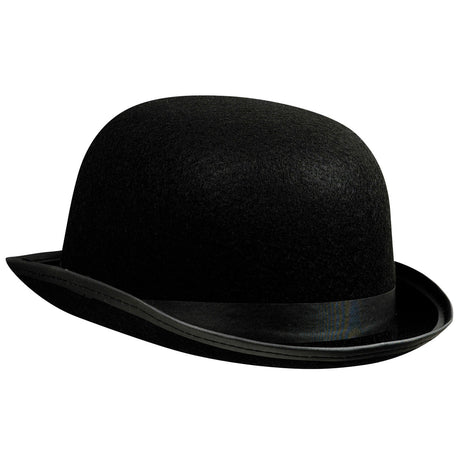 Chapeau melon Boland feutre noir