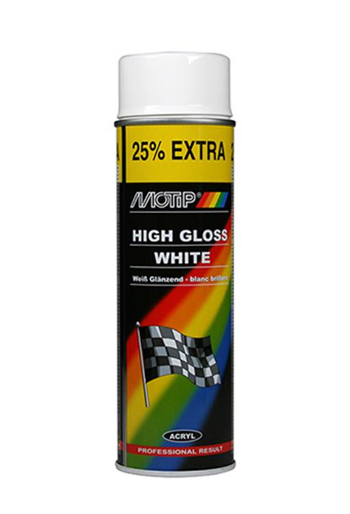 Shine blanche, bus 500 ml. Motip