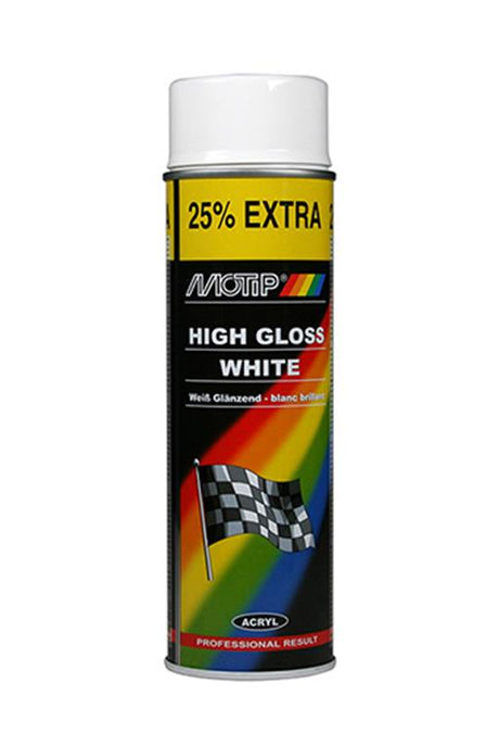 Shine blanche, bus 500 ml. Motip