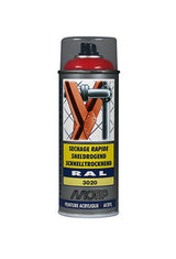 Motip industriel ral3020 400 ml.