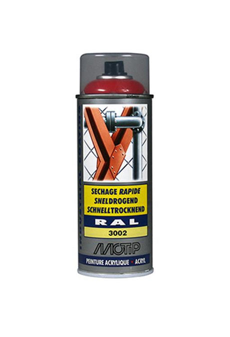 Motip industriel ral3002 400 ml.