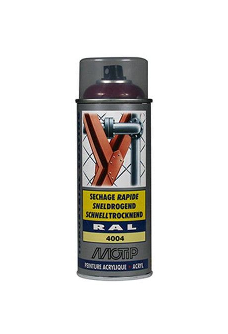 Motip 1051700 - ind. ral 4004 bordeaux violet spuitbus 400 ml | 1 stuks
