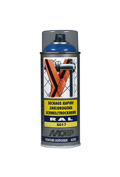 Motip 1051614 - ind. ral 5017 bleu verkeersblauw spuitbus 400 ml | 1 pièce