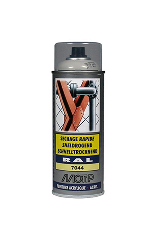 Motip 1051633 - ind. ral 7044 gris soie bombe aérosol 400 ml | 1 pièce