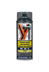 Motip industriel ral7021, bidon 400 ml.