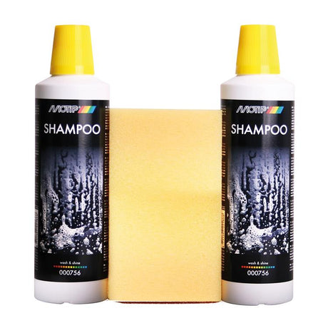Motip 1051510 - shampooing nettoyant et brillant flacon 2x 500ml | 1 pièce