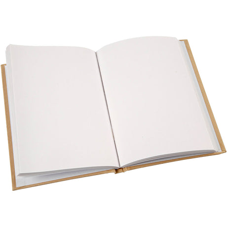 Carnet d'entreprise Creativ, a6, épaisseur 8 mm, 80 g, marron, 1 pièce