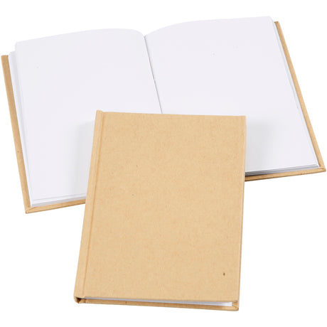 Carnet d'entreprise Creativ, a6, épaisseur 8 mm, 80 g, marron, 1 pièce