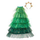 Robe sapin de Noël Great Pretenders avec bandeau - 3-4 ans
