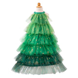 Robe sapin de Noël Great Pretenders avec bandeau - 3-4 ans