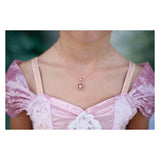 Ensemble collier et bague en forme de flocon de neige pour grands prétendants - 2 pièces.