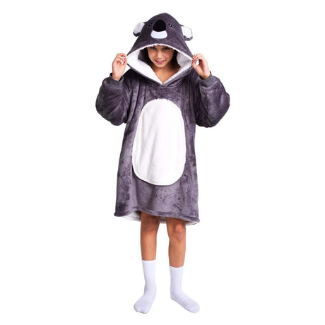 Noxxiez sweat à capuche câlin pull moyen koala, enfants jusqu'à 160cm