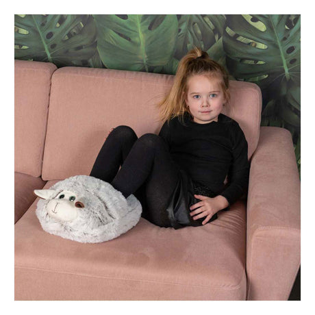 Noxxiez chauffe-pieds mouton gris