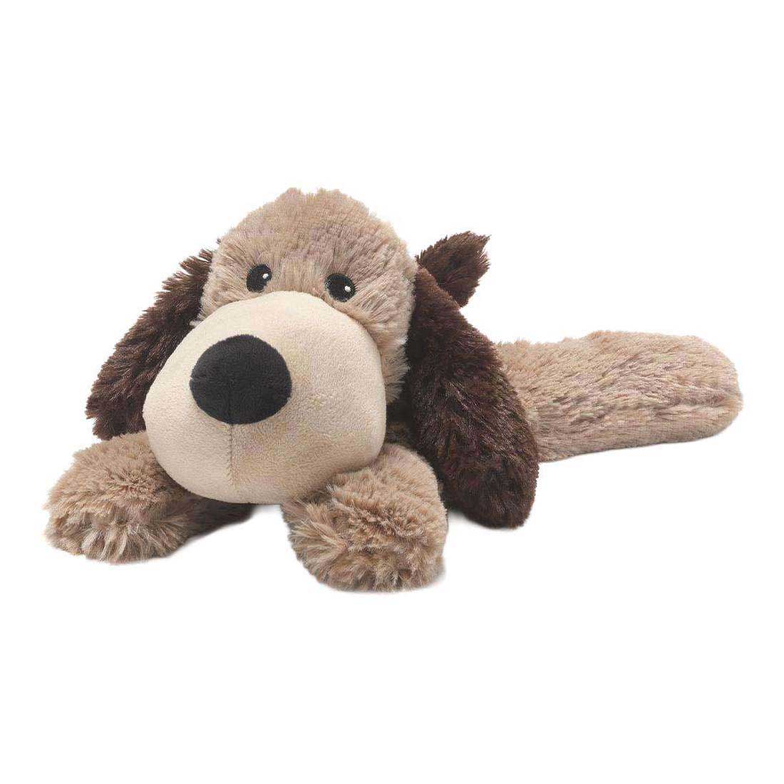 Warmies chien peluche chaude marron