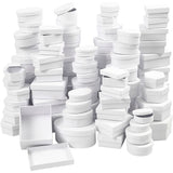 Boîtes Creativ company, d 5,5-16 cm, contenu peut varier, blanc, 168 div 1 boîte