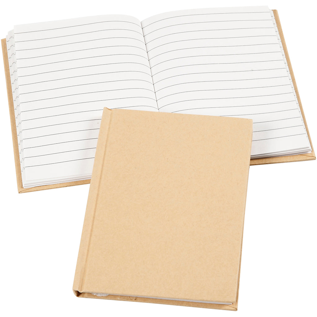 Carnet d'entreprise Creativ, a6, feuille 105x148 mm, 60 g, marron, 1 pièce