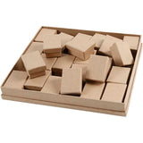 Boîtes d'entreprise Creativ, h : 3,5 cm, dimensions 5x7 cm, 24 pièces 1 boîte