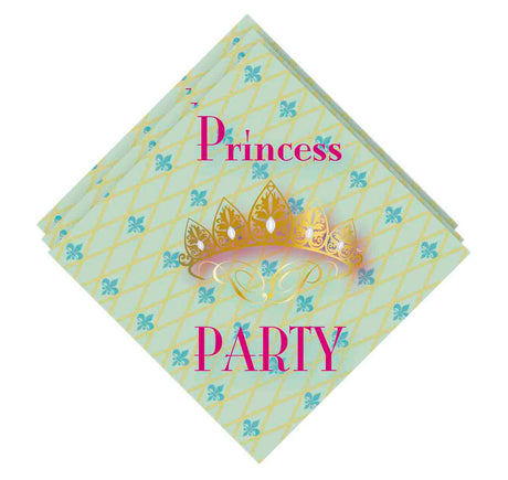 HAZA WITBAARD NAPKINS PRINCESS PARTY, 20e.