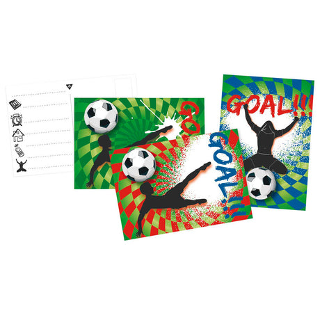 Objectif d'invitations Haza avec barbe, 6 pcs.