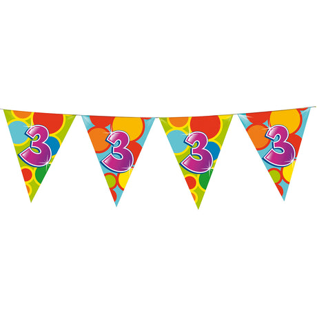 Ligne de drapeau Haza Witbaard 3 ans, 10mtr.
