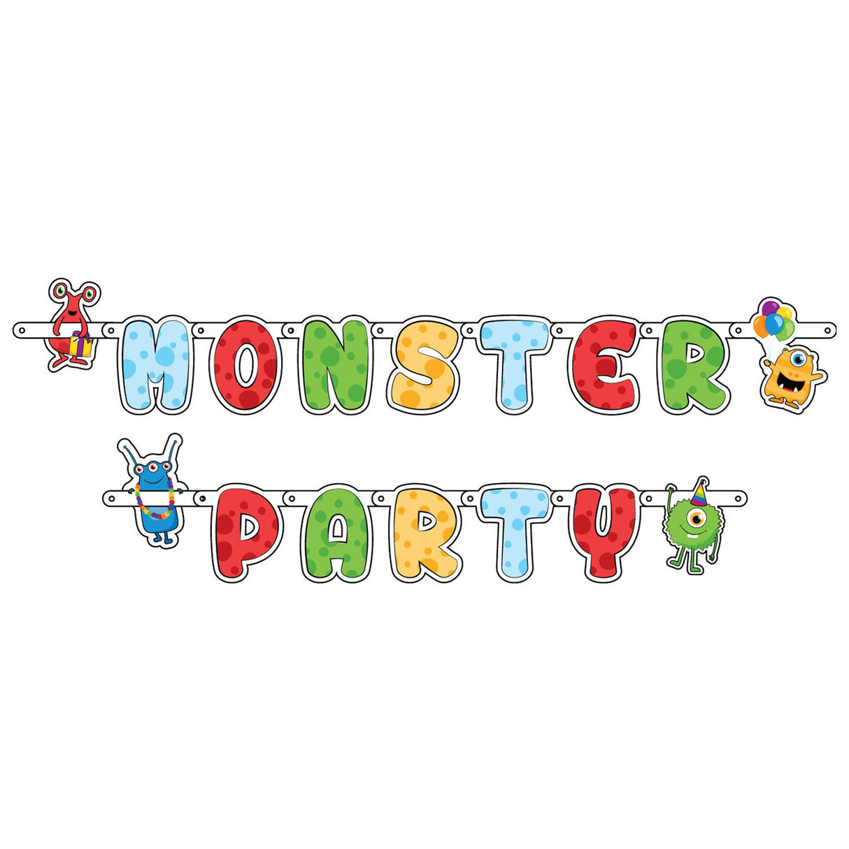 Haza Witbaard Letterlinger Monster Party